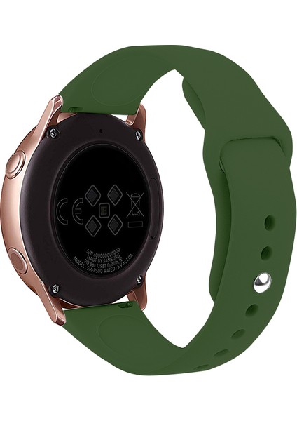 Huawei Watch Gt 4 41MM / Garmin Venu 3s 18MM Silikon Bant Izleme Kayışı (Yurt Dışından)