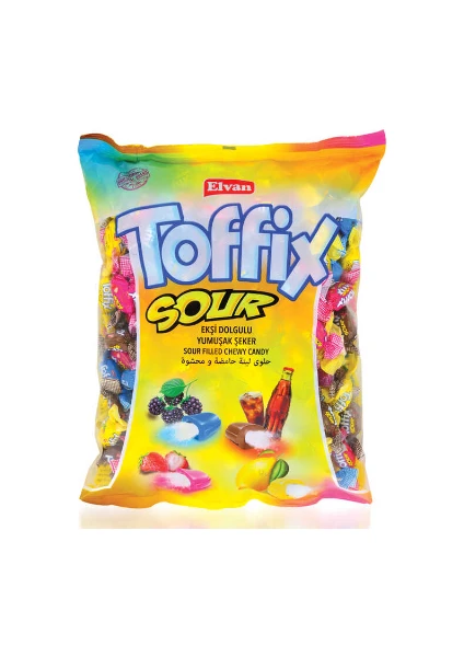 Toffix Sour Mix Şeker 300 Gr. (1 Paket)