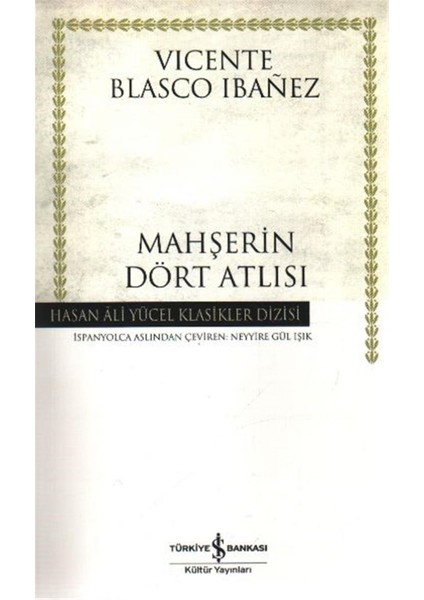 Mahşerin Dört Atlısı - Hasan Ali Yücel Klasikleri