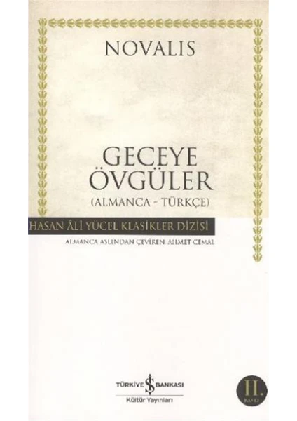 Geceye Övgüler: Hasan Ali Yücel Klasikleri -  Novalis