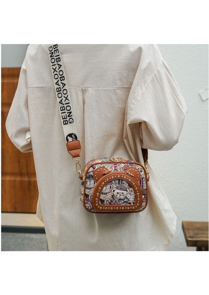 Moda Avrupa Ins Ayı Prenses Bayan Crossbody Çanta (Yurt Dışından)