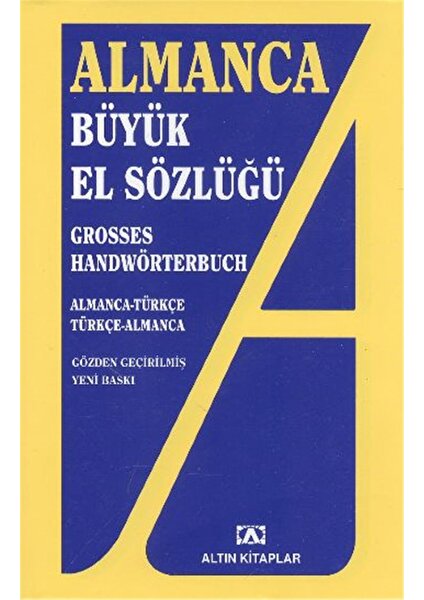 Altın Kitaplar Almanca Büyük El Sözlüğü