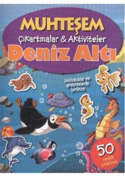 Muhteşem Çıkartmalar Aktiviteler Deniz Altı