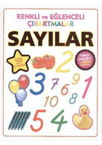 Parıltı Yayıncılık - Renkli ve Eğlenceli Çıkartmalar Sayılar