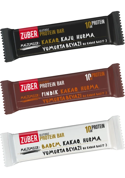 Protein Bar Deneme Paketi x3 Adet