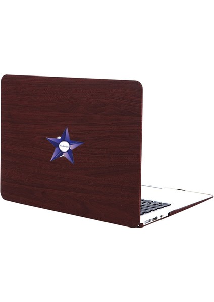 Macbook Pro Kılıf 13inç A1706 A1708 A1989 A2159 ile Uyumlu 2016/2019 Wood01