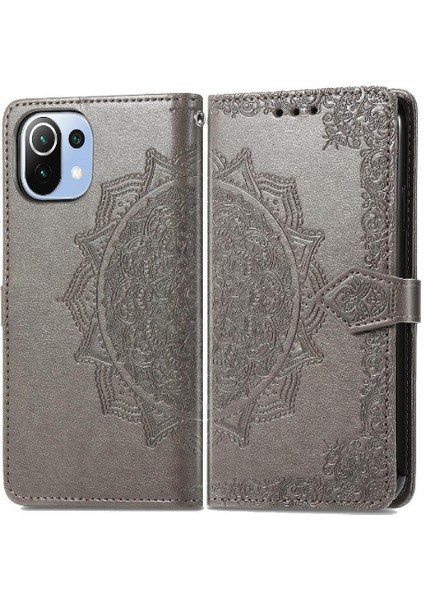 Xiaomi 11 Lite Için Kılıf Zarif Desen Basit Iş Darbeye Çevir (Yurt Dışından)