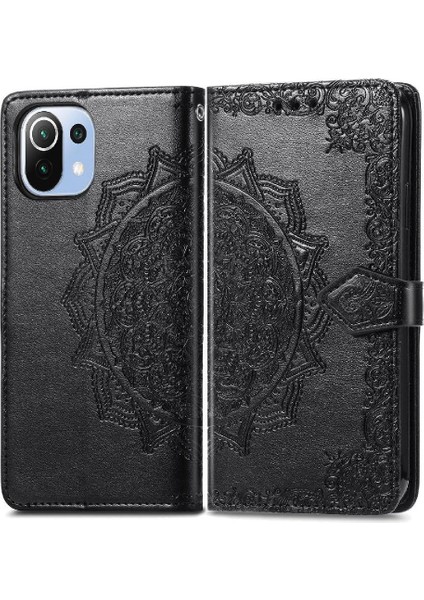 Xiaomi 11 Lite Için Kılıf Zarif Desen Basit Iş Darbeye Çevir (Yurt Dışından)