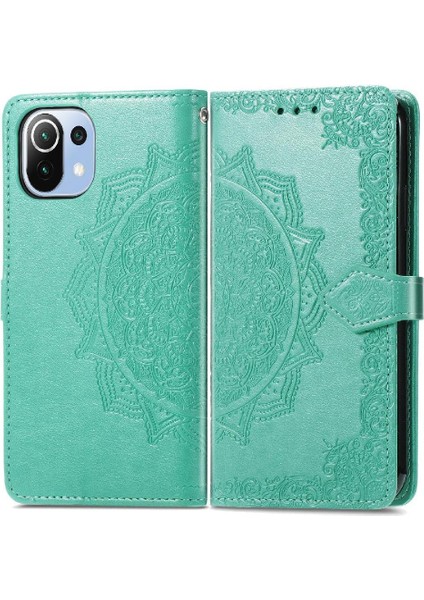 Xiaomi 11 Lite Için Kılıf Zarif Desen Basit Iş Darbeye Çevir (Yurt Dışından)