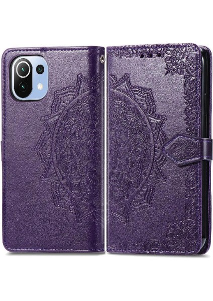 Xiaomi 11 Lite Için Kılıf Zarif Desen Basit Iş Darbeye Çevir (Yurt Dışından)