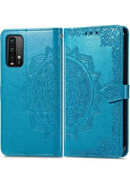 Redmi Not 9 4g Flip Kapak Için Kılıf Zarif Desen Darbeye Basit (Yurt Dışından)