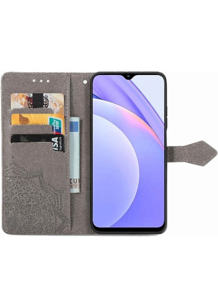 Redmi Not 9 4g Flip Kapak Için Kılıf Zarif Desen Darbeye Basit (Yurt Dışından)