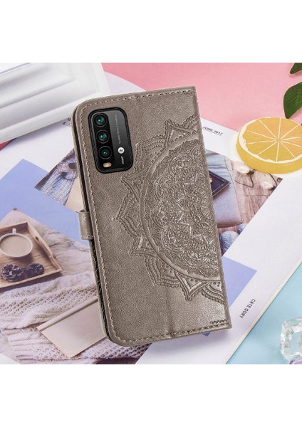 Redmi Not 9 4g Flip Kapak Için Kılıf Zarif Desen Darbeye Basit (Yurt Dışından)