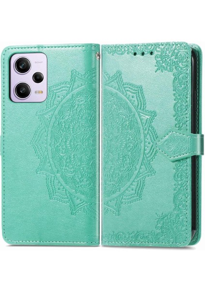 Redmi Not 12 Için Kılıf Pro Kapak Çevirin Kılıf Zarif Desen (Yurt Dışından)