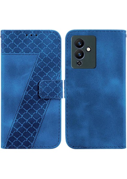 Infinix Not 12 5g Kabartmalı Desen Flip Folio Kapak Kartı Için Telefon Kılıfı (Yurt Dışından)