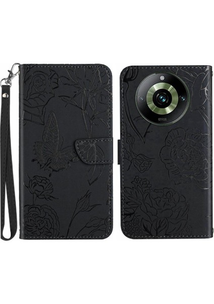 Realme 11 Pro Darbeye Deri Kılıf Anti-Damla Koruma Pu (Yurt Dışından)