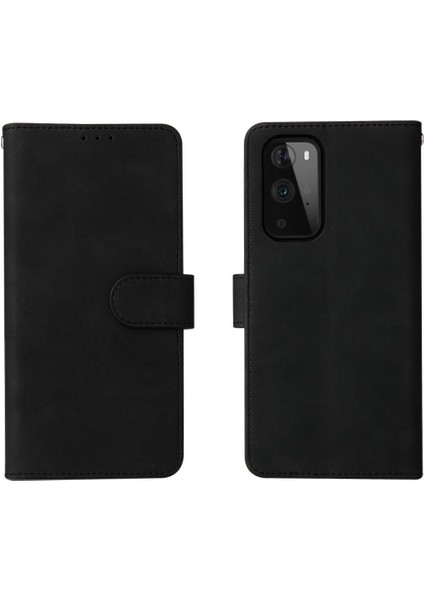 Kart Tutucu Kickstand Tam Koruma Folio ile Oneplus 9 Pro Için Kılıf (Yurt Dışından)