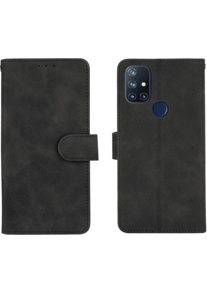 Oneplus Nord N10 Koruyucu Kapak Kartı Ekleme Deri Folyo Için Kılıf (Yurt Dışından)
