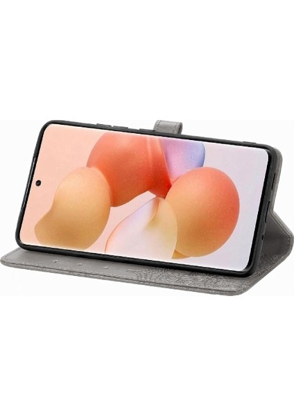 Xiaomi 12 Lite Için Kılıf Zarif Desen Kapak Kapak Darbeye Basit (Yurt Dışından)