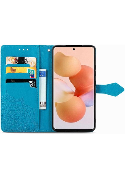 Xiaomi 12 Lite Için Kılıf Zarif Desen Kapak Kapak Darbeye Basit (Yurt Dışından)