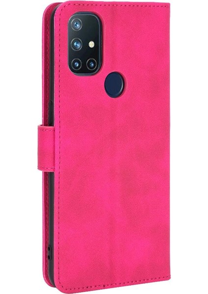 Oneplus Nord N10 Koruyucu Kapak Kartı Ekleme Deri Folyo Için Kılıf (Yurt Dışından)