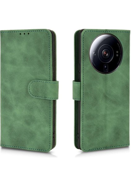 Kart Flip ile Xiaomi 12 Ultra Koruyucu Kapak Kartı Ekleme Için Kılıf (Yurt Dışından)