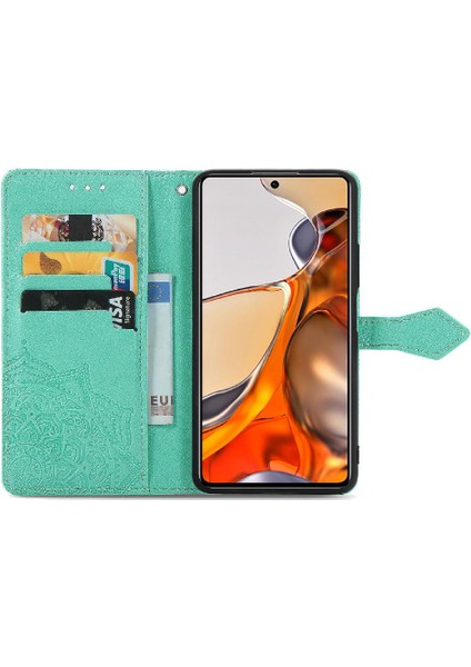 Xiaomi 11T/11T Pro Zarif Desen Deri Kılıf Darbeye (Yurt Dışından) fırsatları