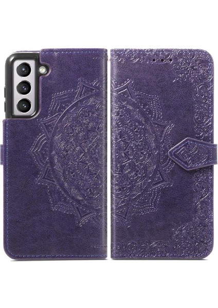 Samsung S21 Artı Darbeye Dayanıklı Basit Iş Zarif Desen (Yurt Dışından)