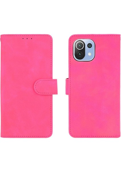 Kart Tutucu Kickstand Kart ile Xiaomi 11 Lite Koruyucu Kapak Için Kılıf (Yurt Dışından)