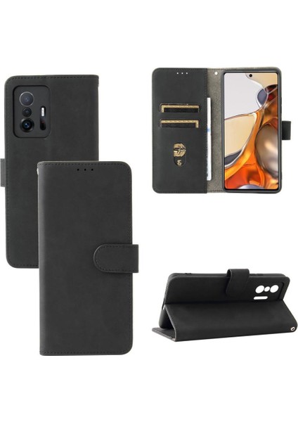 Xiaomi 11T 5g Için Kılıf Deri Folio Flip Case Koruyucu Kapak Tam (Yurt Dışından)