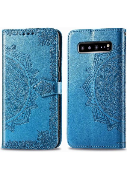 Samsung S10 5g Zarif Desen Kapak Çevirin Darbeye Basit (Yurt Dışından) fiyatları