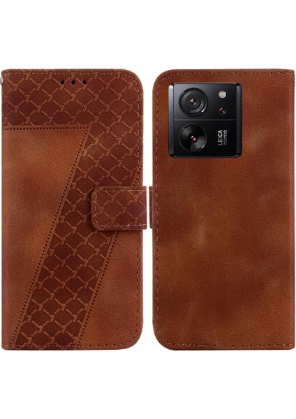 Xiaomi 13T/13T Pro Pu Deri Cüzdan Flip Folio Kapak Kart Yuvası (Yurt Dışından)