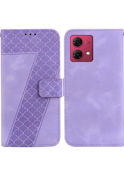 Motorola Moto G84 5g Pu Deri Kart Yuvası Fonksiyonu Cüzdan Desen (Yurt Dışından)