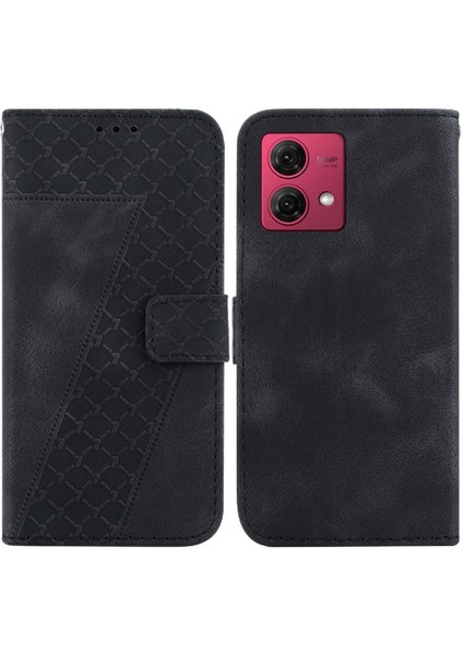 Motorola Moto G84 5g Pu Deri Kart Yuvası Fonksiyonu Cüzdan Desen (Yurt Dışından)