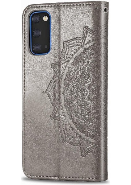 Samsung S20 Flip Kapak Kılıf Için Kılıf Zarif Desen Darbeye (Yurt Dışından)