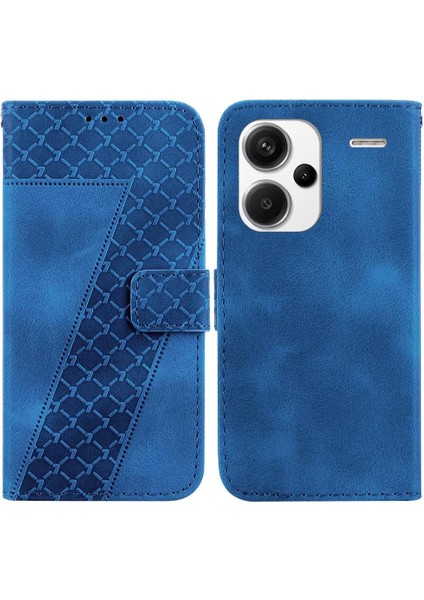 Xiaomi Redmi Için Not 13 Pro Artı Flip Folio Kapak Cüzdan Kabartmalı Pu (Yurt Dışından)