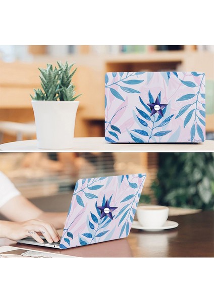 Macbook Pro Kılıf 13inç M1-M2, Flower02 (Type-c'li Model)A2338 A2289 A2251 A1706-08 A1989 A2159 ile Uyumlu
