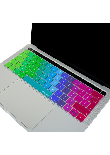 Macbook Pro Klavye Koruyucu UK(EU) İngilizce Baskı A1706 1989 2159 A1707 1990 Uyumlu Dazzle