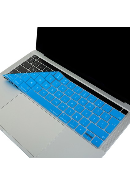 Macbook Pro Klavye Kılıfı Türkçe Q Baskı A1706 A1989 A2159 A1707 A1990 ile Uyumlu
