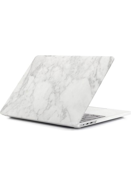 Macbook Pro Kılıf 15 inç A1707 A1990 ile Uyumlu Mermer