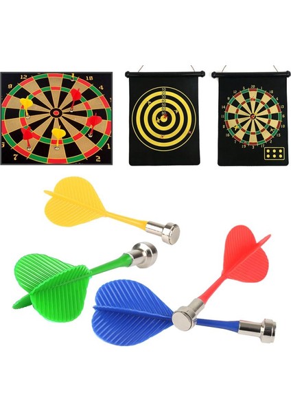 5 Adet Tarzı Manyetik Dart Nokta Atma Dart Oyunu Manyetik Ucu Dart Tahtası Yetişkin Çocuklar Için Güvenli Dart Dart Eğlence Güvenlik (Yurt Dışından)