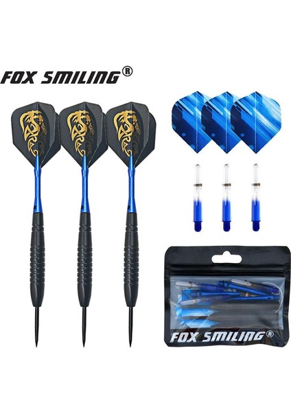 B Tarzı Fox Gülen G Profesyonel Çelik Ucu Alüminyum Dartlı Dart Dart Dart Aksesuarları ile Dart Milleri Kapalı Dart Tahtası Oyunları (Yurt Dışından)