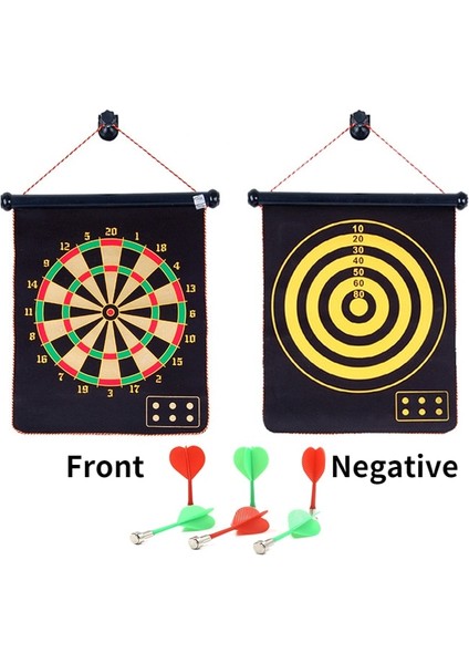 17 Inç Tarzı Inç Manyetik Dart Tahtası Dart Takım Çift Taraflı Akın Dart Tahtaları Dart Güvenlik Plakası Dart Güvenlik Oyun Tahtası Oyuncak (Yurt Dışından)