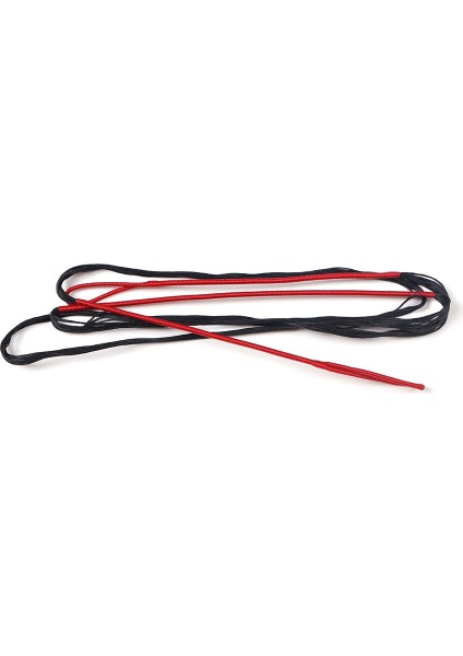 166CM Tarzı Toparchery 14 Strands Dacron Yay Dize El Yapımı Değiştirilebilir Okçuluk Geleneksel Uzun Yay Için Olimpik Bowstring Redblack (Yurt Dışından)