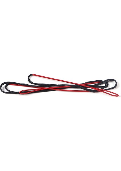 166CM Tarzı Toparchery 14 Strands Dacron Yay Dize El Yapımı Değiştirilebilir Okçuluk Geleneksel Uzun Yay Için Olimpik Bowstring Redblack (Yurt Dışından)