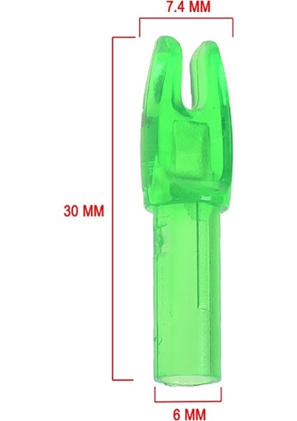 Sarı Stil Okçuluk Oklar Nocks Avcılık Yay Ok Kuyruk Aksesuarları Bileşik Olimpik Yay Multic Için Inç Plastik Ekleme Kuyruk (Yurt Dışından)