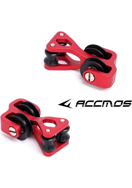 Mavi Stil Alüminyum Alaşımlı Makaralı Kablo Slaytı "bar Yay Dize Bölücü Rulo Slayt Değiştirme Bowstring Ayırıcı Ok Kasnağı (Yurt Dışından) fırsatları