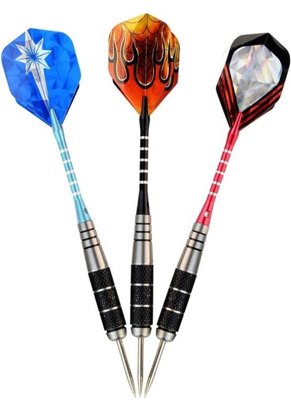 Gösterilen Stil Gibi 6 Adet Renkli Karalanmış Çizgi Alüminyum Alaşımlı Dart Kapalı Oyun Atmak Spor Eğlence Oyunu Dart Malzemeleri Dart Sopası Yeni (Yurt Dışından)
