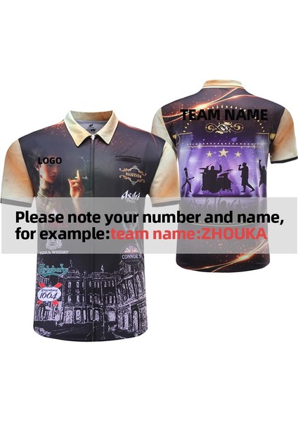 M... Özelleştirme Stili Shooting Shirt Özelleştirme Shoot Dart Erkek T Shirt Süblimasyon Baskı Çin Oem Üretici Kendi %100 Polyesterinizi Tasarlayın (Yurt Dışından) indirimleri