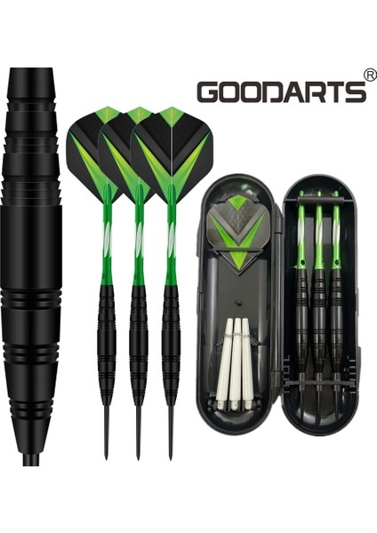 MOR-3321902B5 Stili Goodarts Profesyonel Nokta Namlu Dart Iğneli Kapalı Spor Oyunları 21G Standart Çelik Ucu Dart Kılıfı Alüminyum Şaftlar Uçuş Seti (Yurt Dışından) modelleri